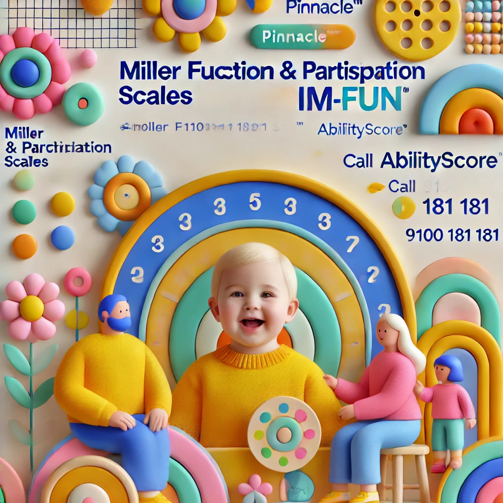 Pinnacle Sunshine illustration for miller function and participation scales