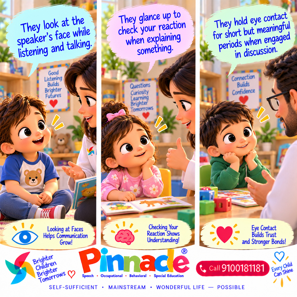 Example illustration for assessment topic: Social Interaction
