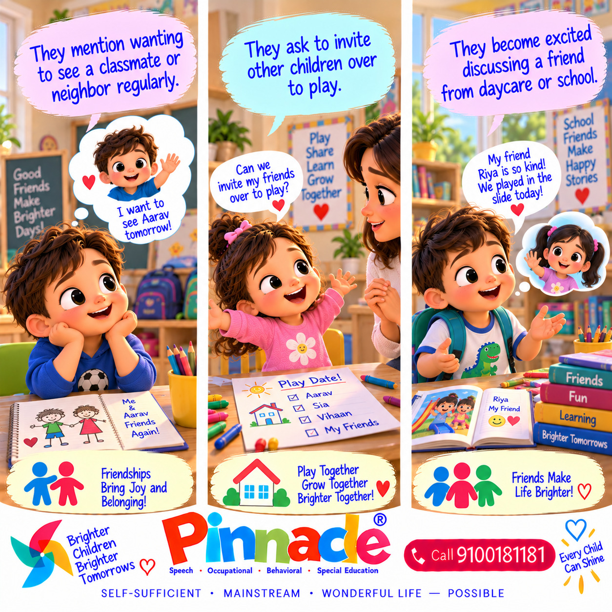 Example illustration for assessment topic: Social Interaction