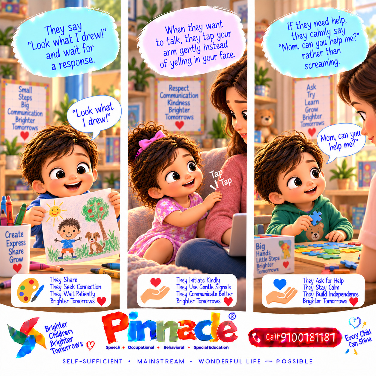 Example illustration for assessment topic: Social Interaction