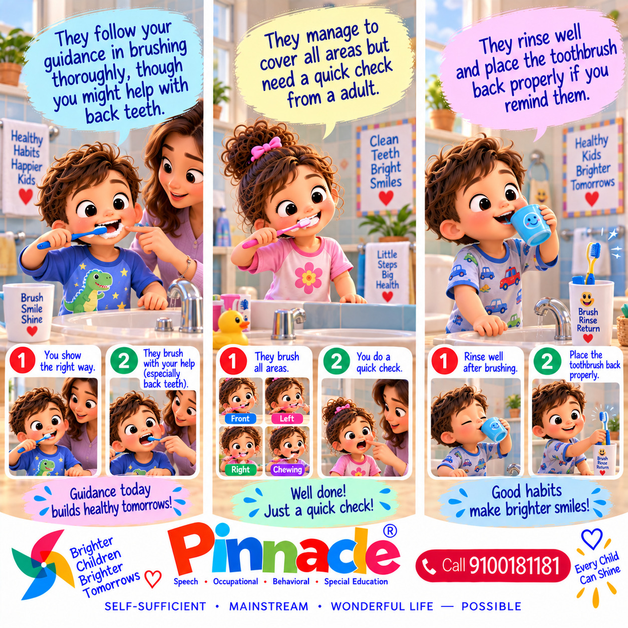 Example illustration for assessment topic: Hygiene Tasks