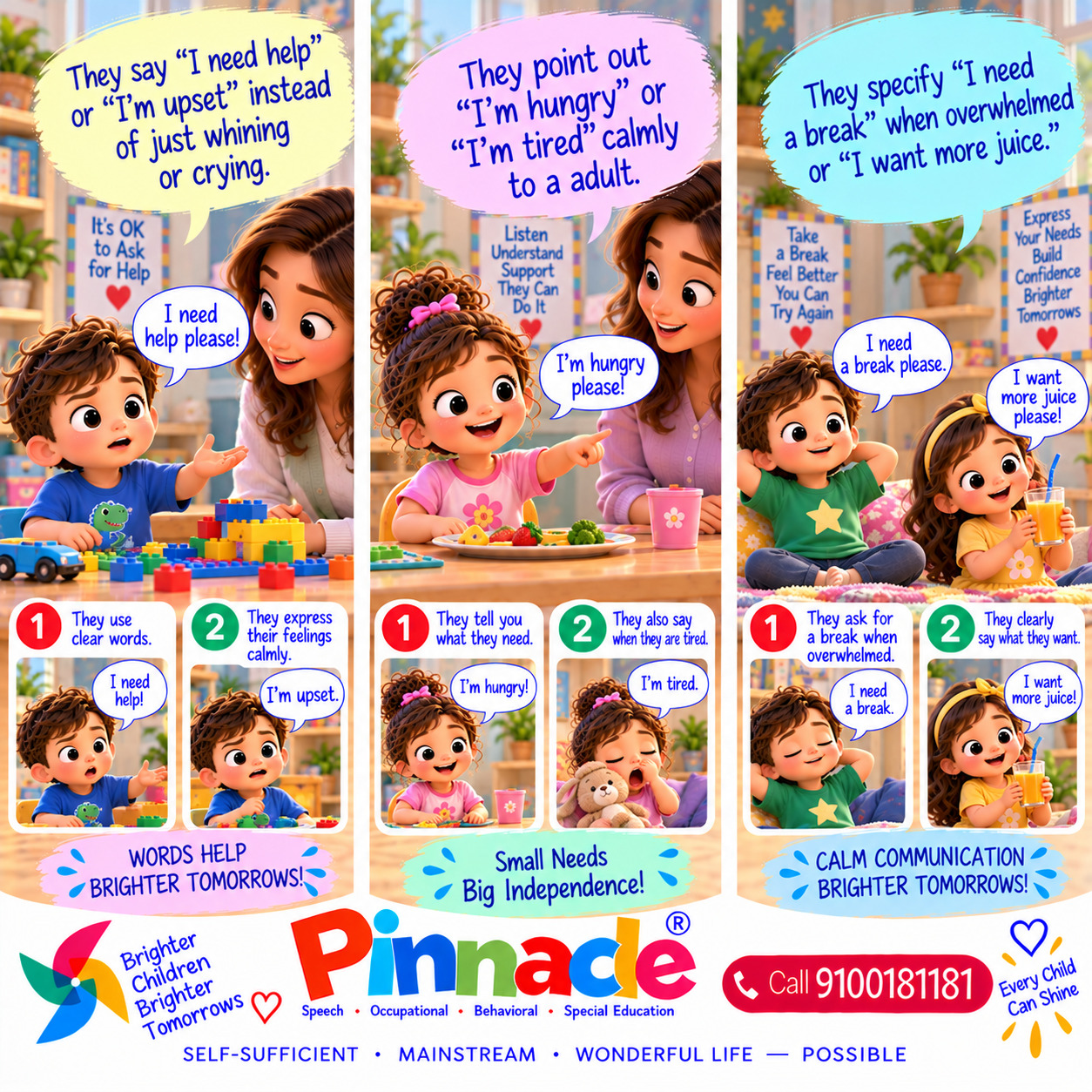 Example illustration for assessment topic: Communication Skills