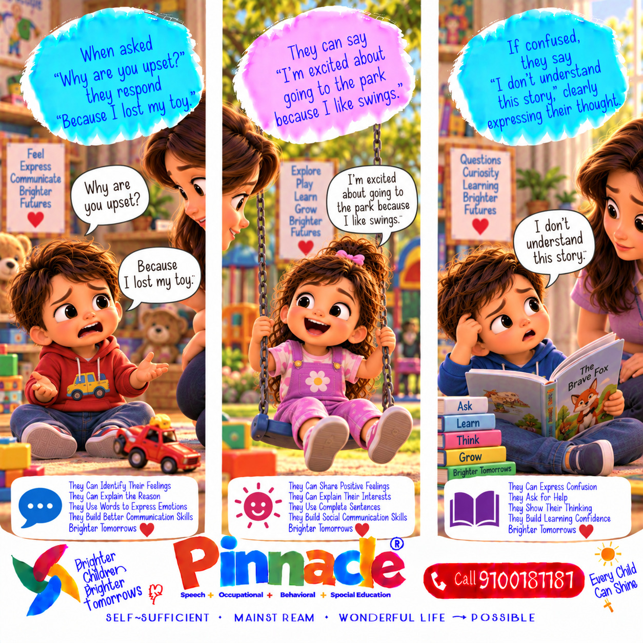Example illustration for assessment topic: Expressive Language
