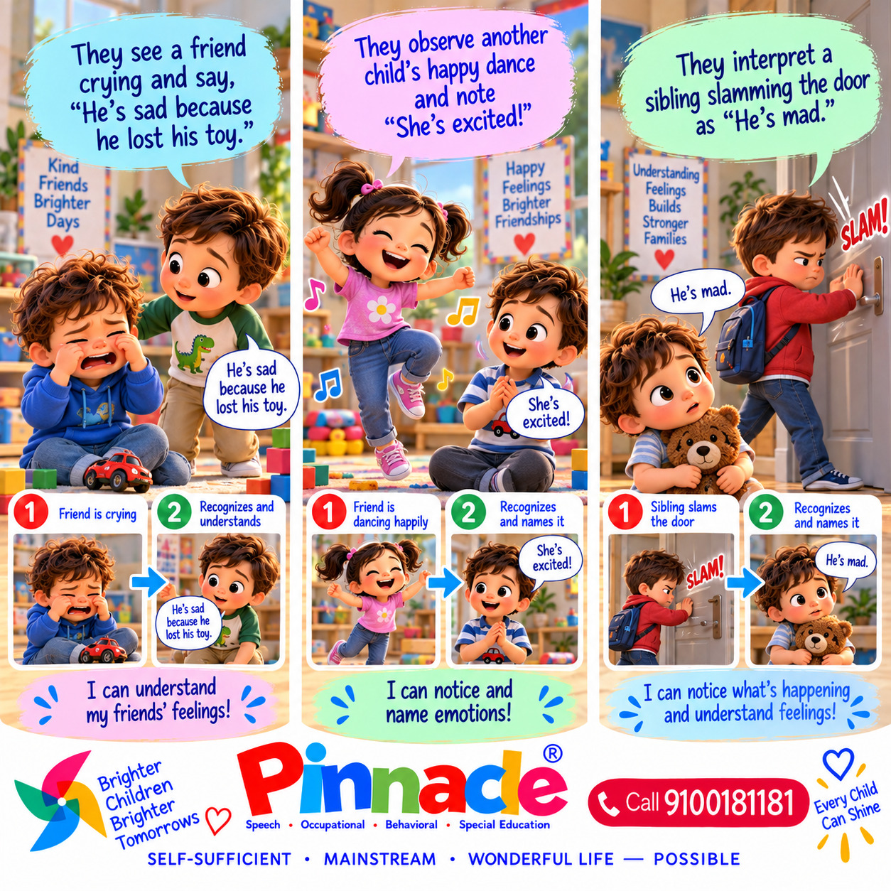 Example illustration for assessment topic: Empathy Development