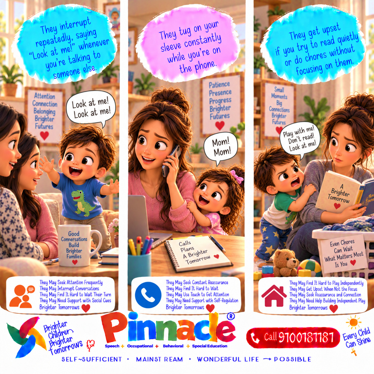 Example illustration for assessment topic: Demandingness