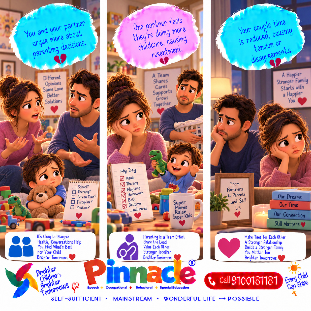 Example illustration for assessment topic: Marital/Partner Stress