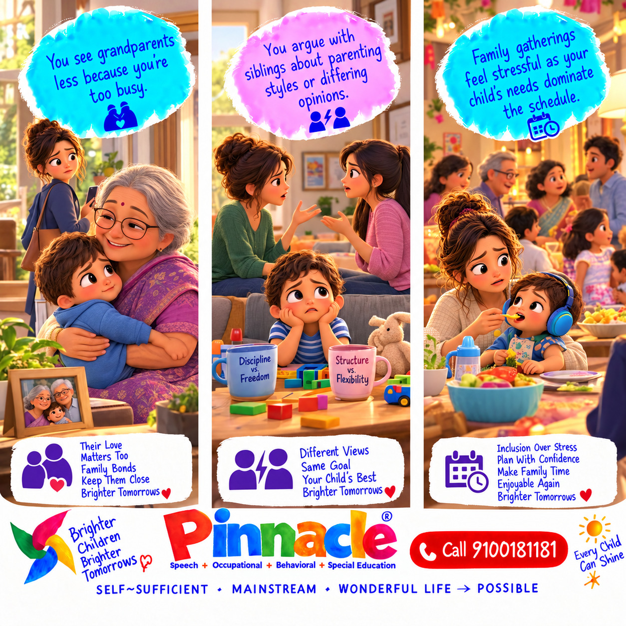 Example illustration for assessment topic: Family Relationships