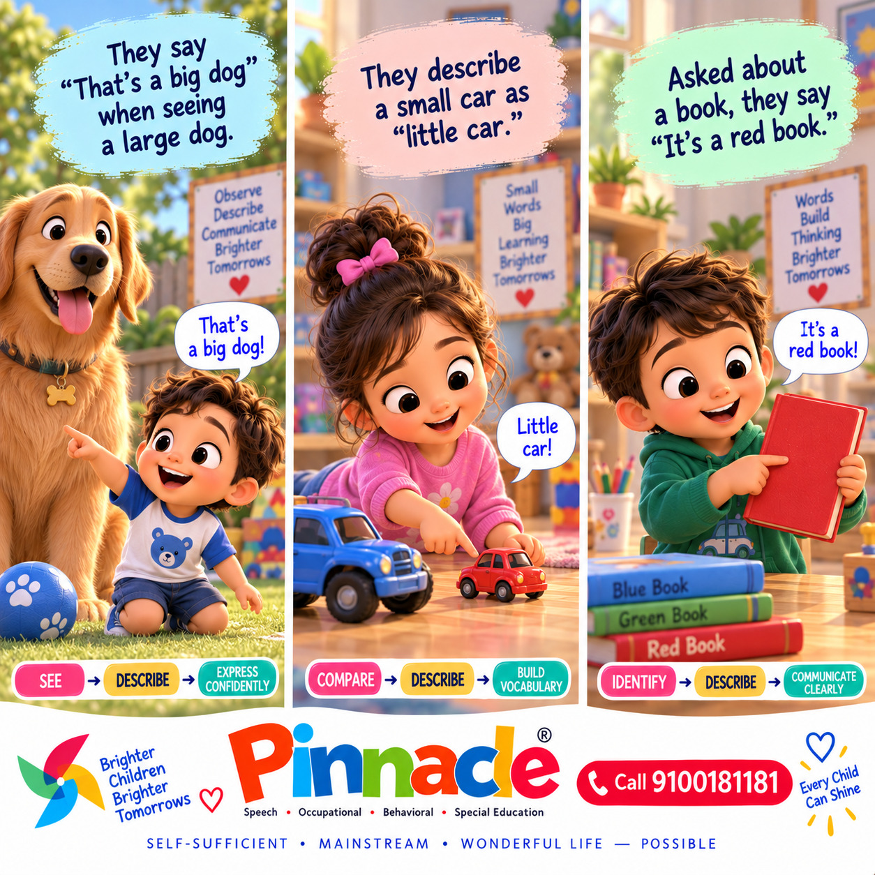 Example illustration for assessment topic: Use Adjectives