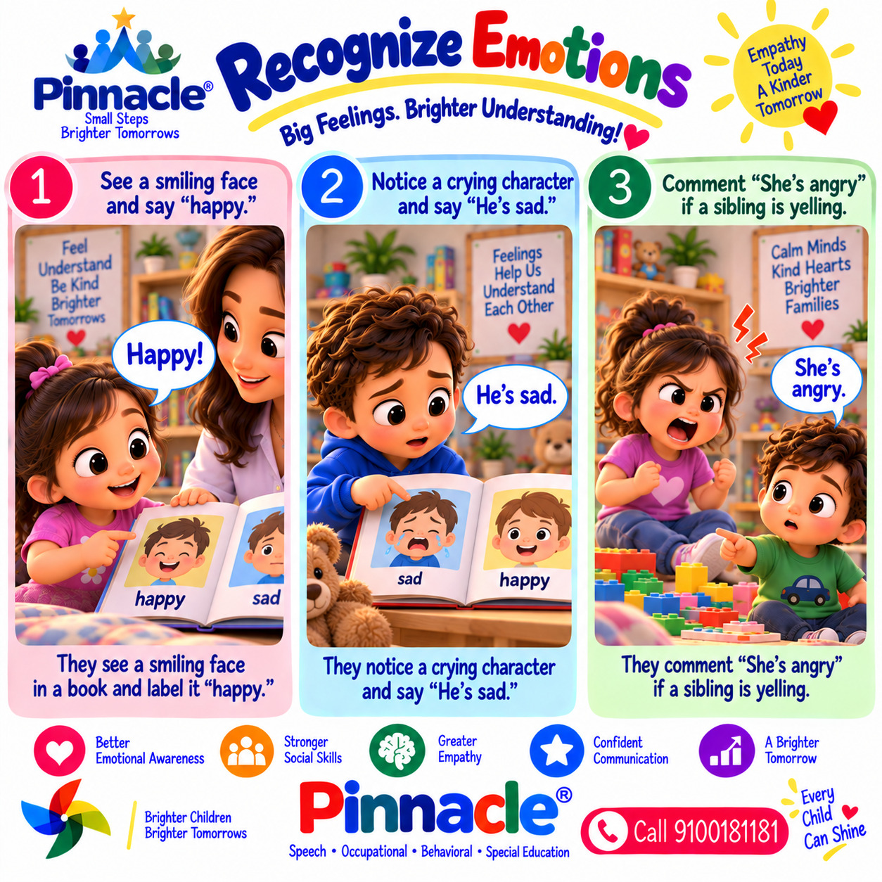 Example illustration for assessment topic: Identify Emotions