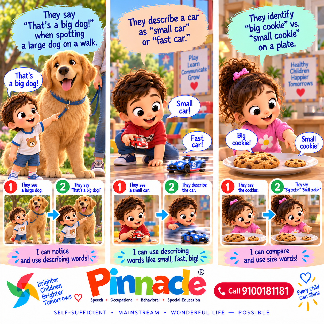 Example illustration for assessment topic: Use Adjectives