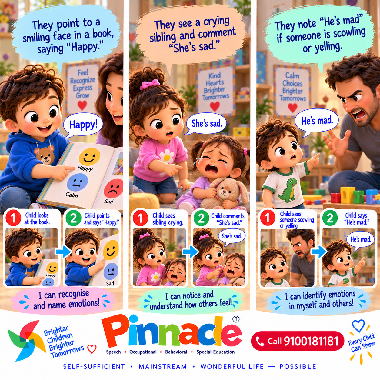 Example illustration for assessment topic: Identify Emotions