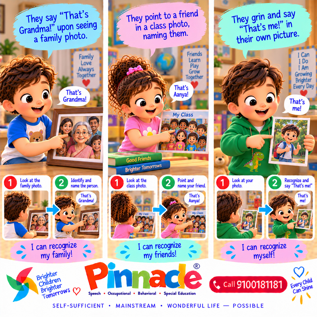 Example illustration for assessment topic: Visual Recognition