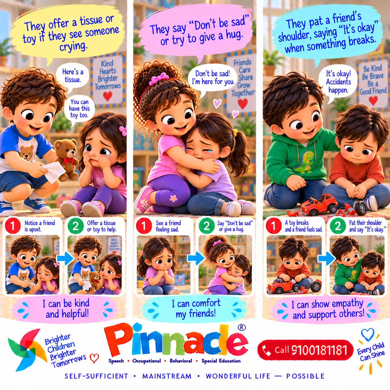 Example illustration for assessment topic: Empathy