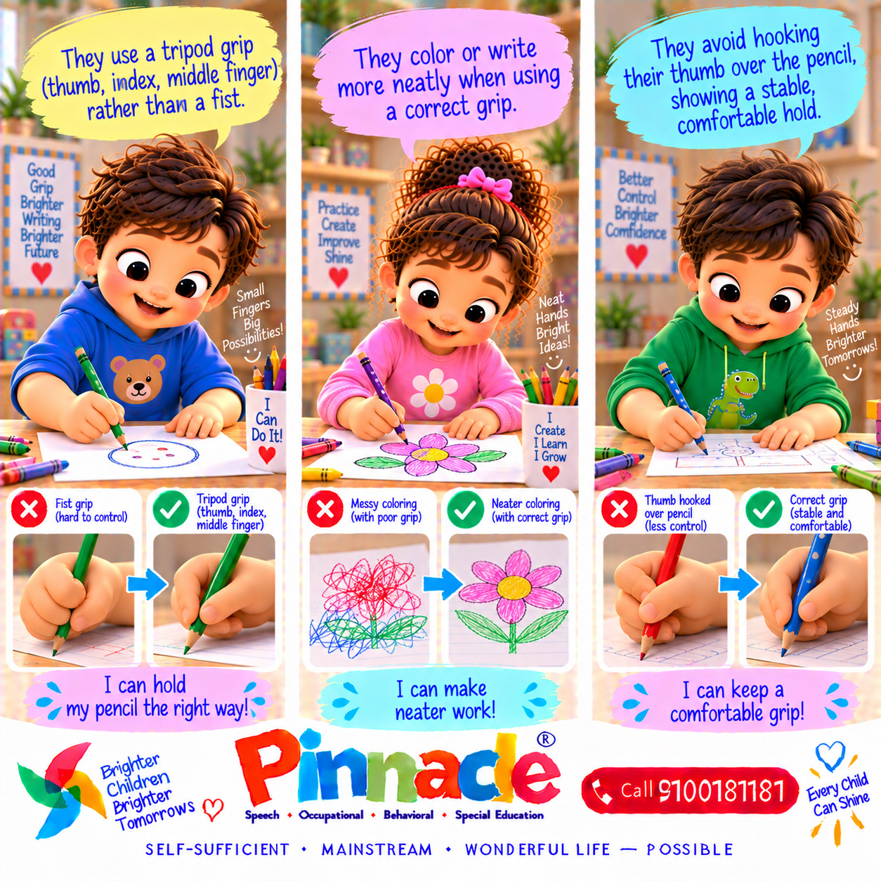 Example illustration for assessment topic: Manual Dexterity