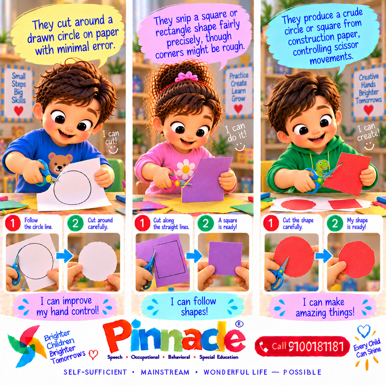 Example illustration for assessment topic: Manual Dexterity