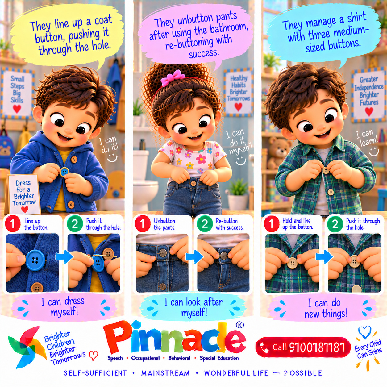 Example illustration for assessment topic: Manual Dexterity