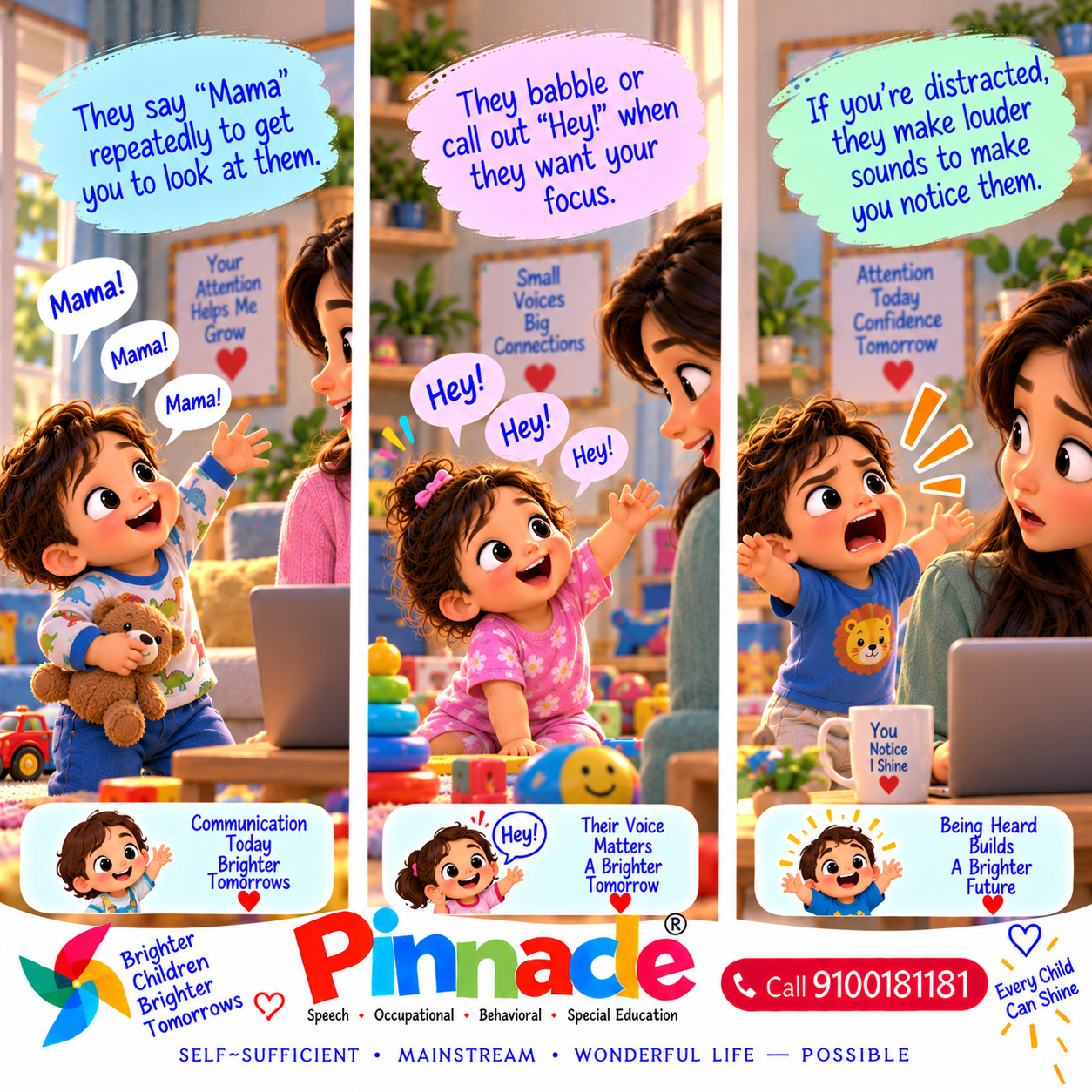 Example illustration for assessment topic: Attention