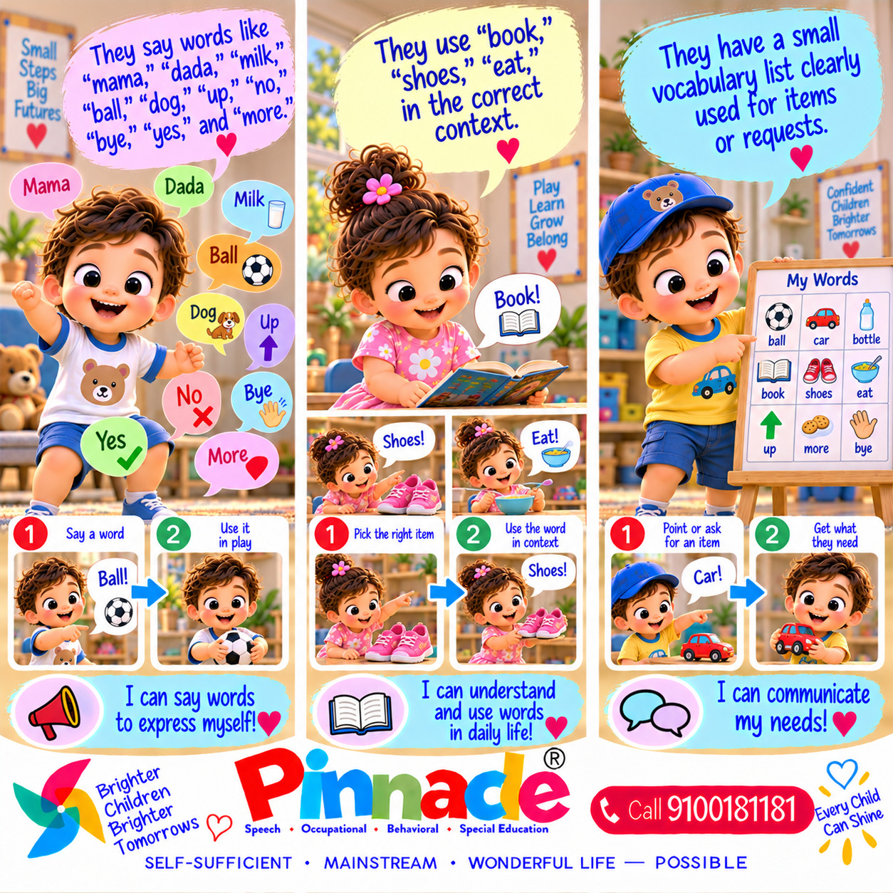 Example illustration for assessment topic: Single Words