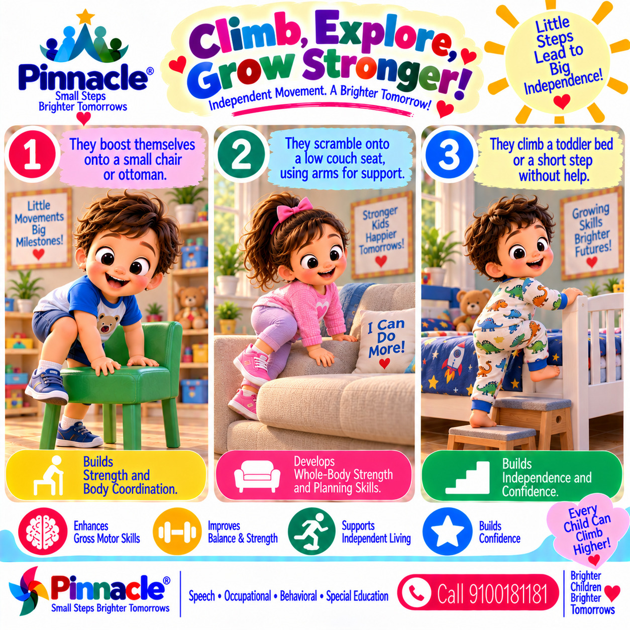 Example illustration for assessment topic: Climbing