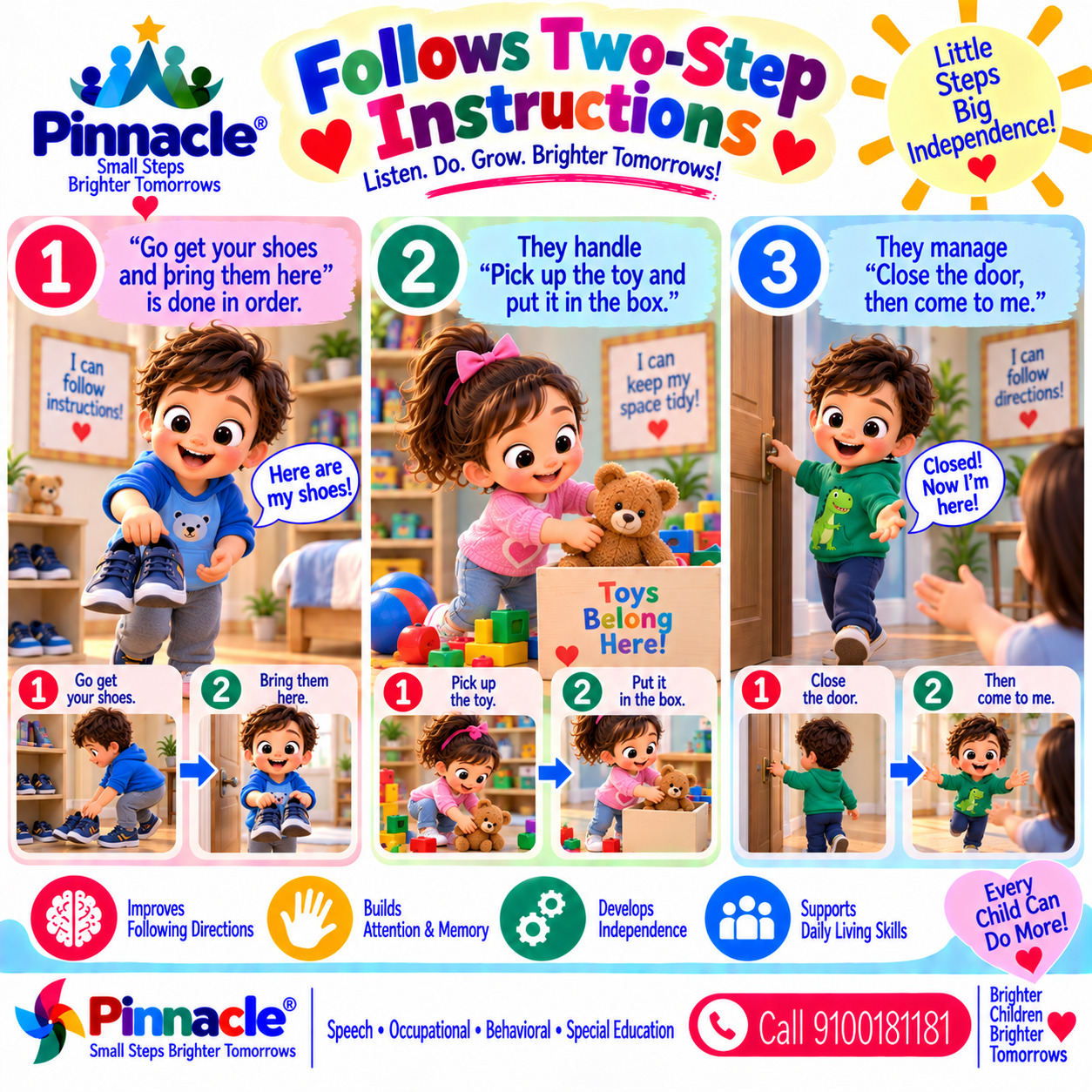 Example illustration for assessment topic: Following