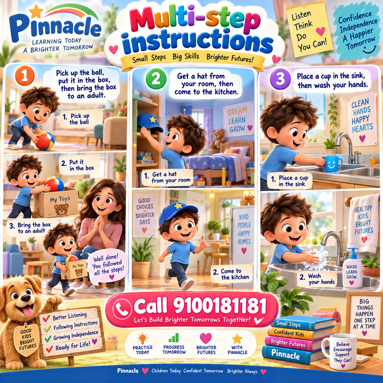 Question illustration for assessment topic: Multi-step instructions