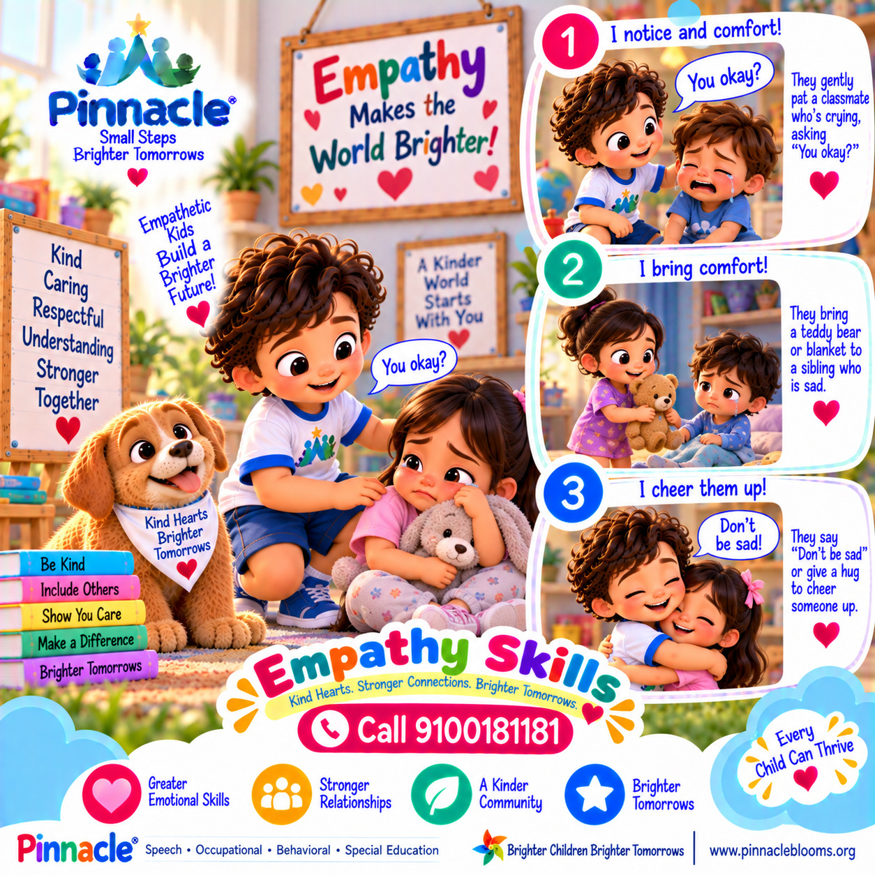 Question illustration accompanying: Self-Expression: Can the child express preferences, likes, or dislikes clearly?