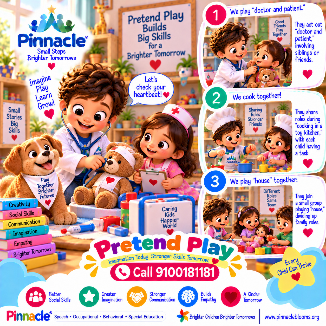 Question illustration for assessment topic: Pretend Play