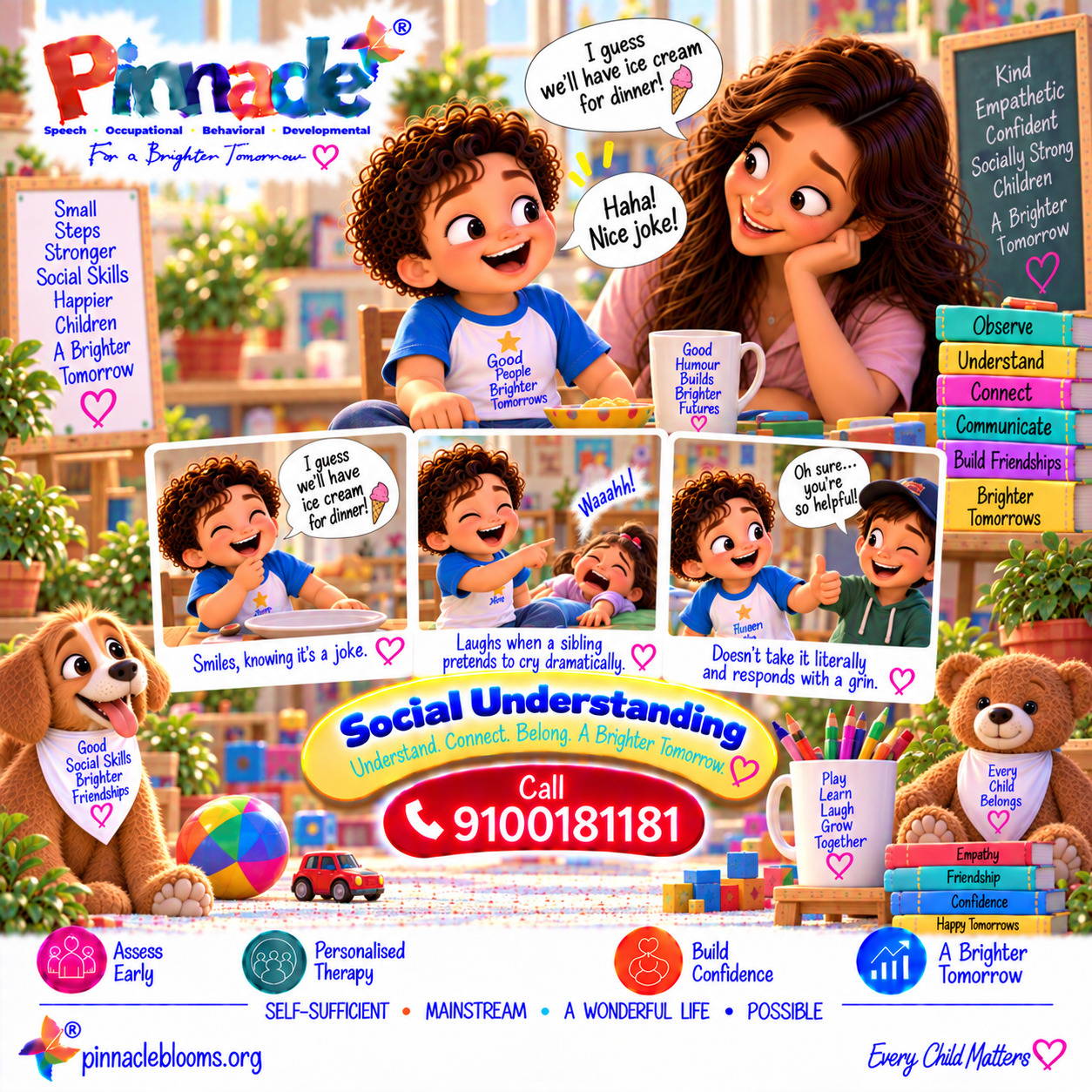 Question illustration for assessment topic: Social Understanding