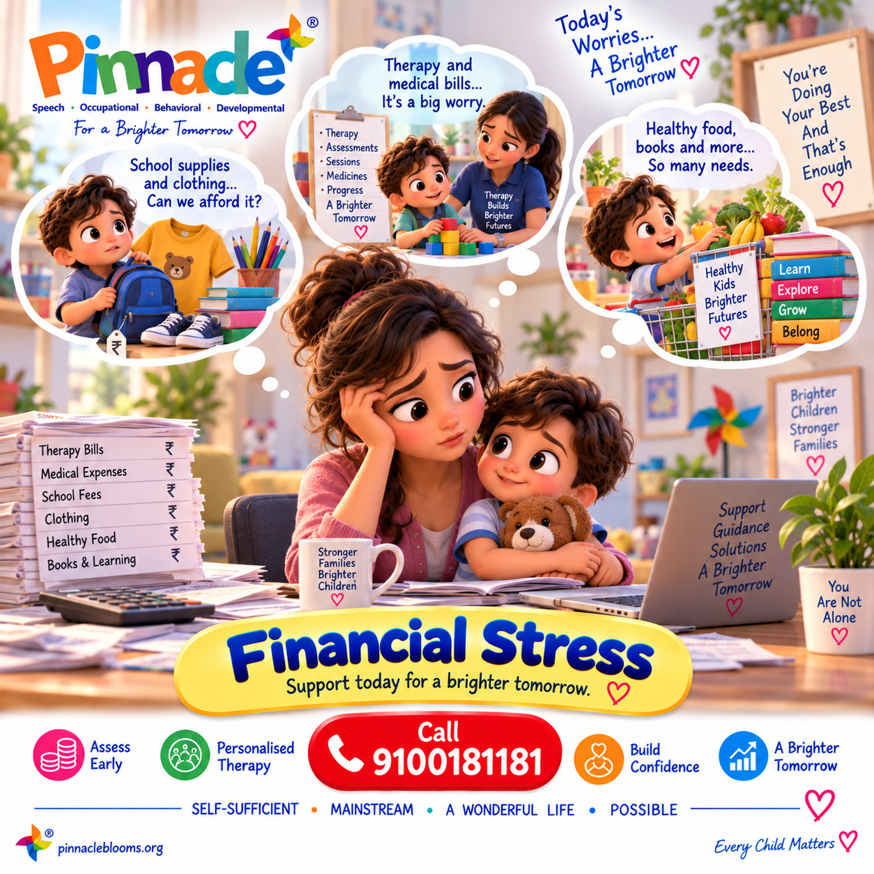 Question illustration for assessment topic: Financial Stress