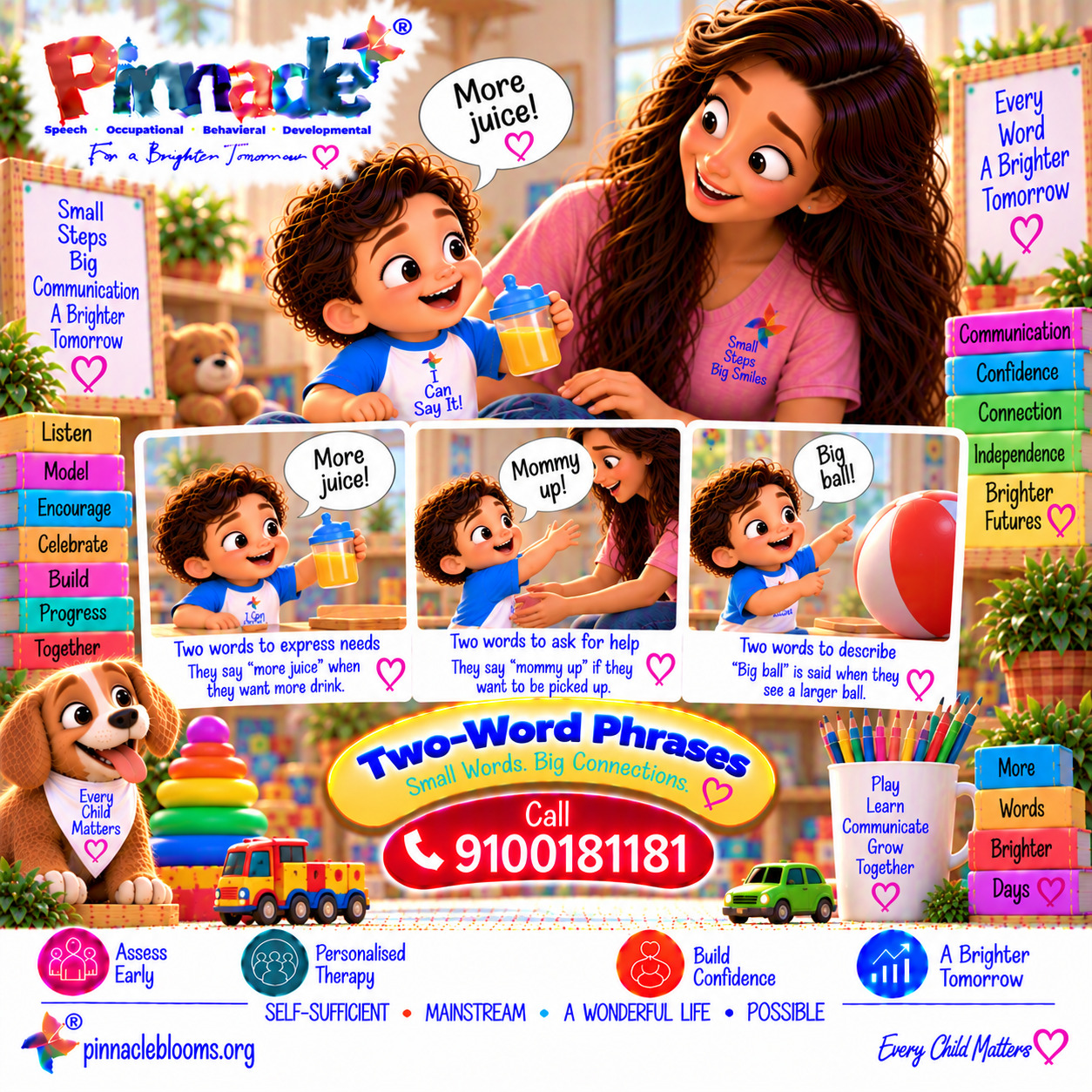 Question illustration for assessment topic: Two-Word Phrases