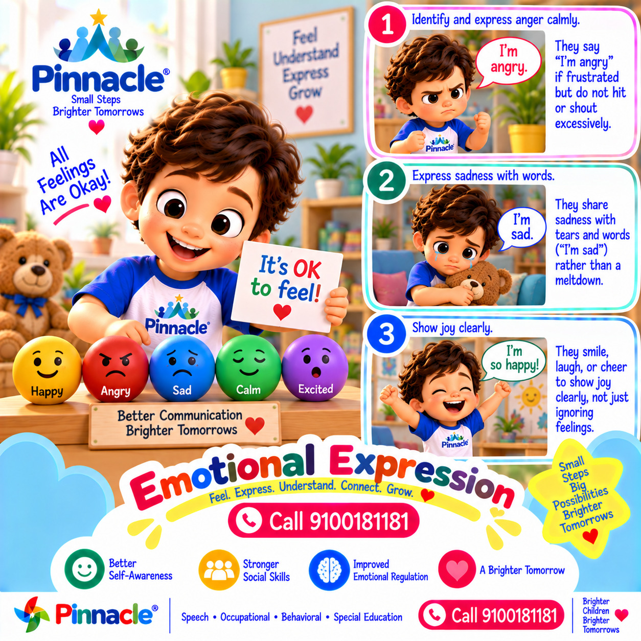 Question illustration for assessment topic: Emotional Expression