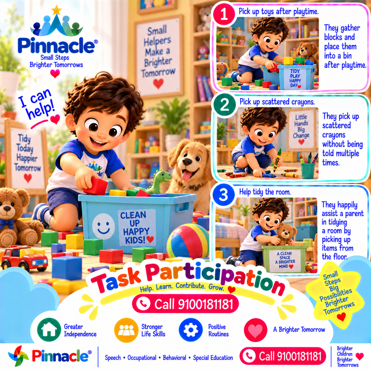 Question illustration for assessment topic: Task Participation