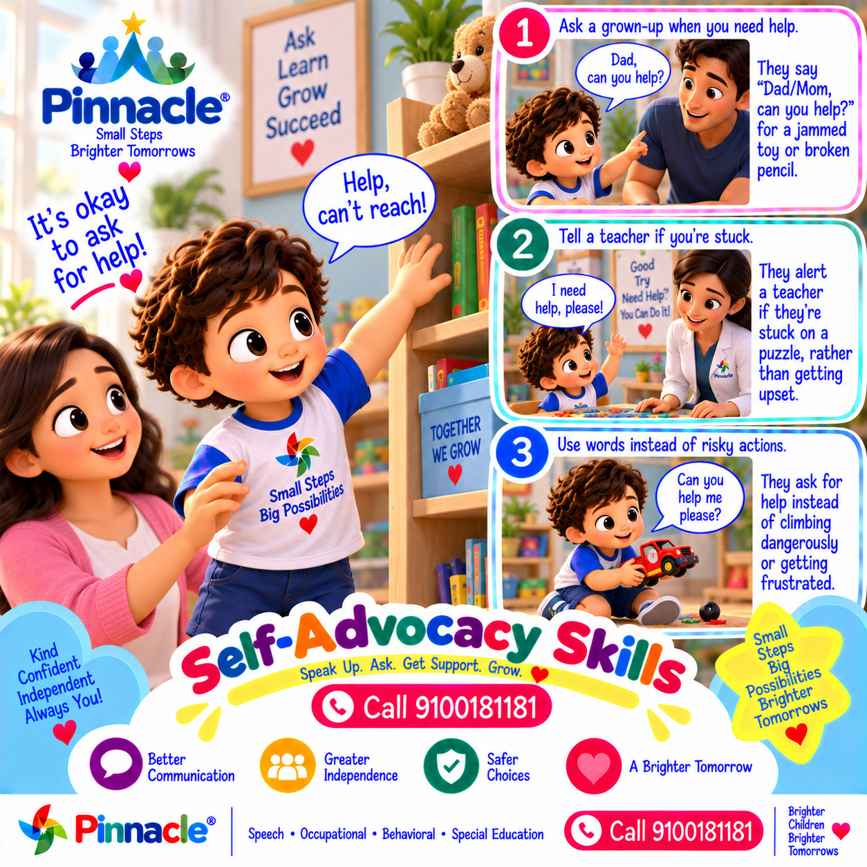 Question illustration for assessment topic: Self-Advocacy Skills