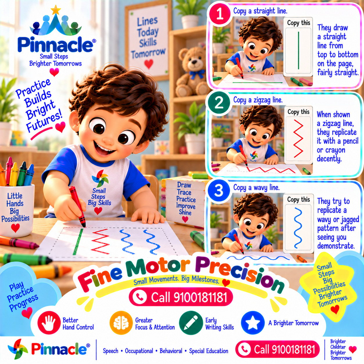 Question illustration for assessment topic: Fine Motor Precision