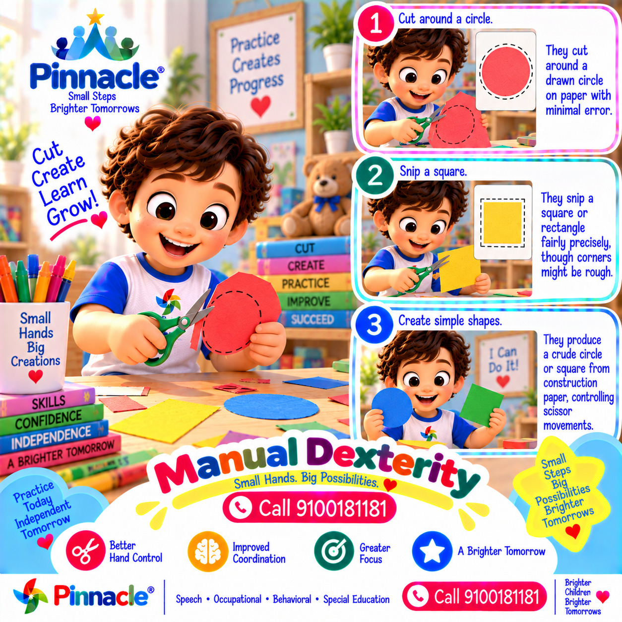 Question illustration for assessment topic: Manual Dexterity