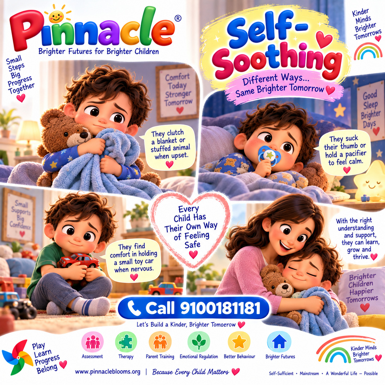 Question illustration for assessment topic: Self-Soothing