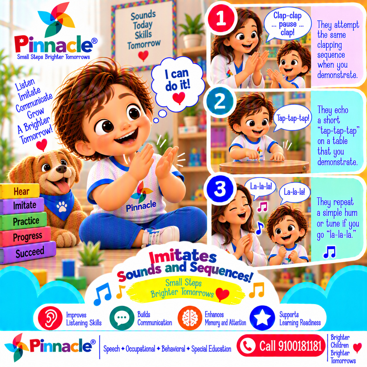 Question illustration for assessment topic: Imitation
