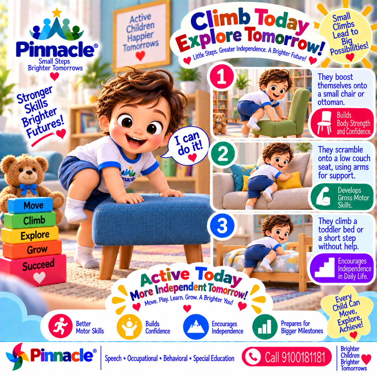 Question illustration for assessment topic: Climbing