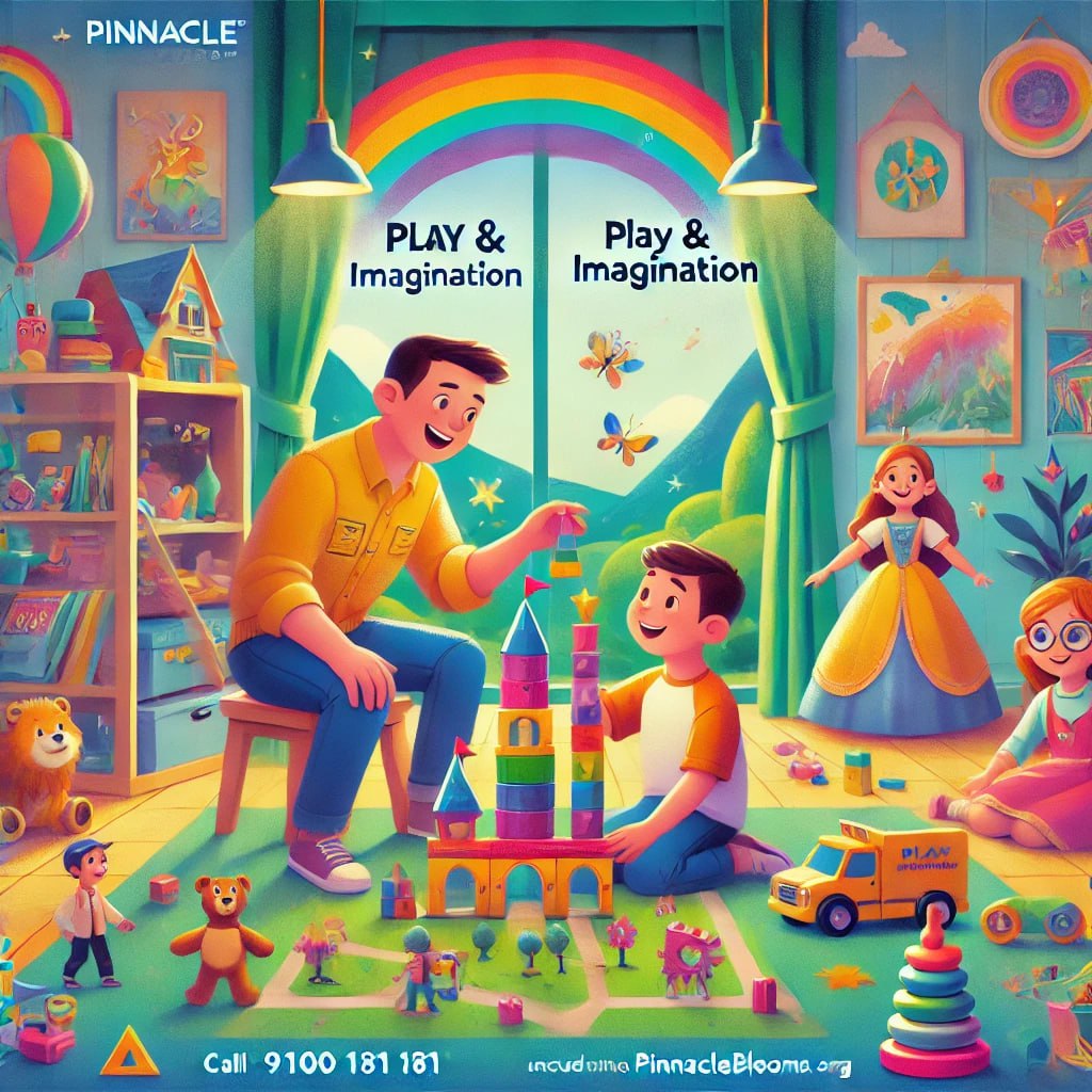 Pinnacle Sunshine illustration for play and imagination