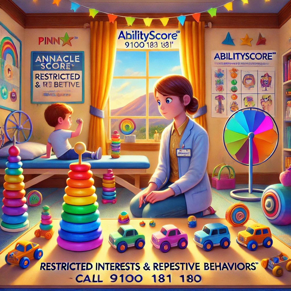 Pinnacle Sunshine illustration for restricted interests and repetitive behaviours