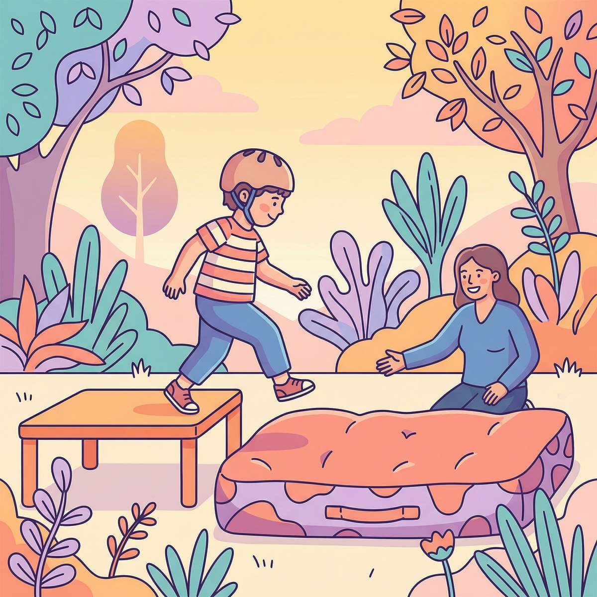 9-materials-that-help-when-feet-off-ground-scares therapy material