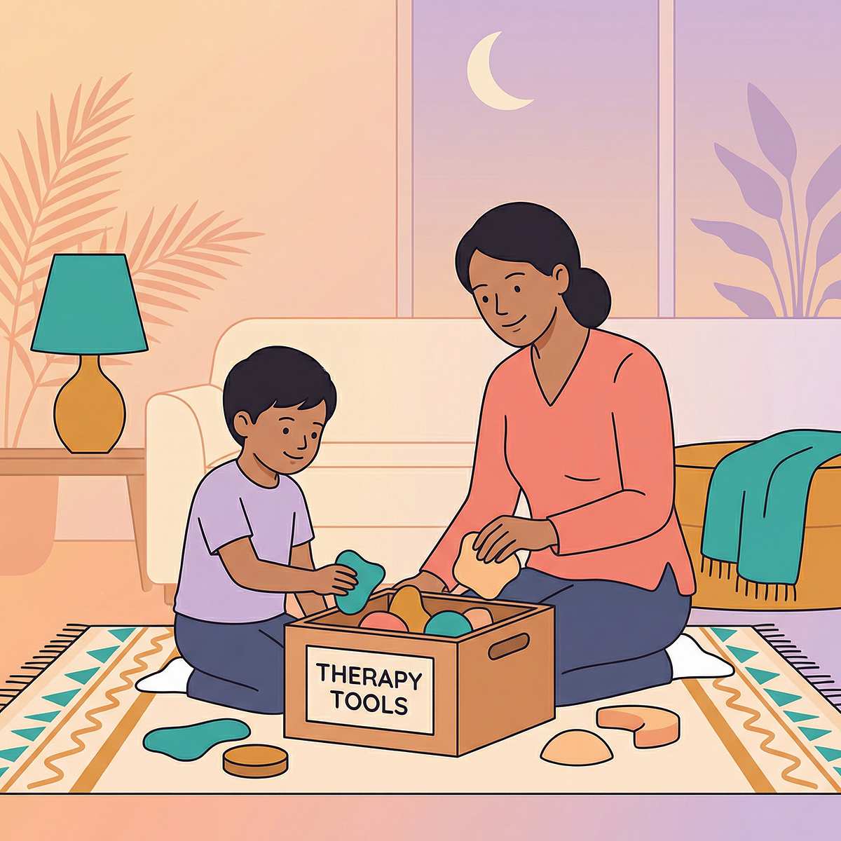 9-materials-that-help-when-child-lines-up-toys therapy material