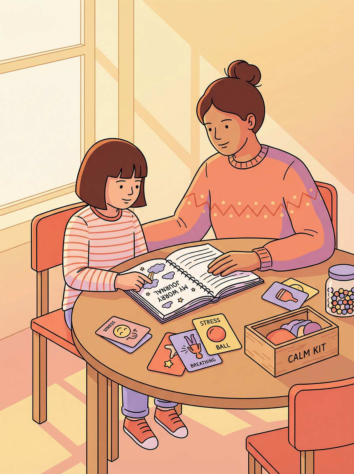 anxiety-fears therapy material