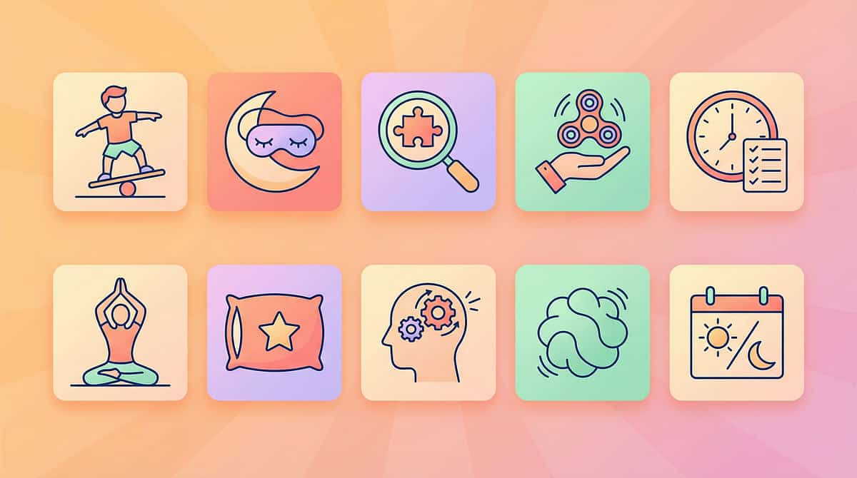 attention-sleep therapy material