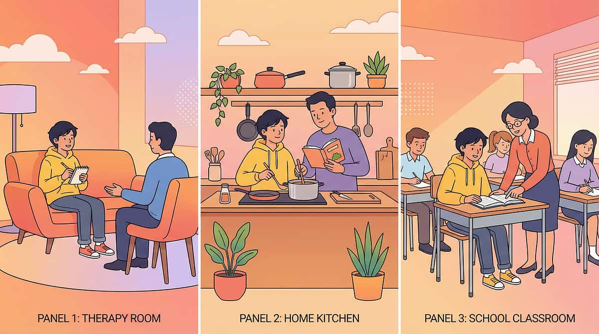 cognitive-learning therapy material