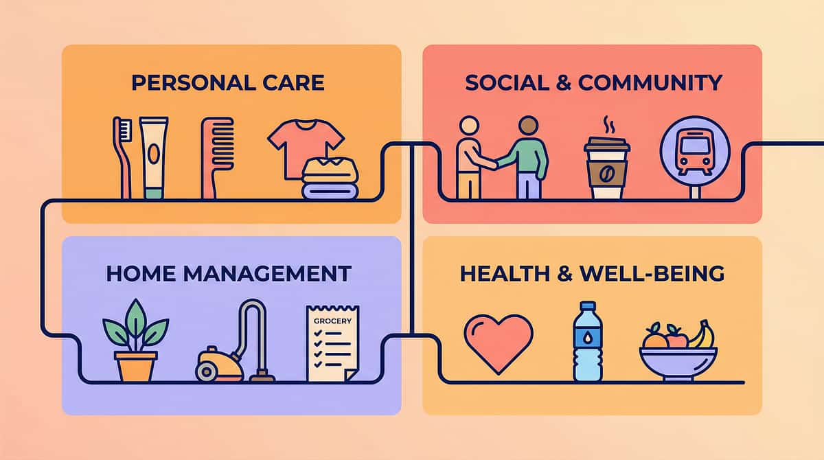 daily-living-skills therapy material