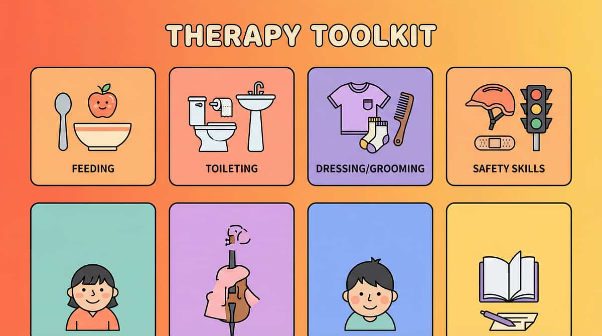 daily-living-skills therapy material