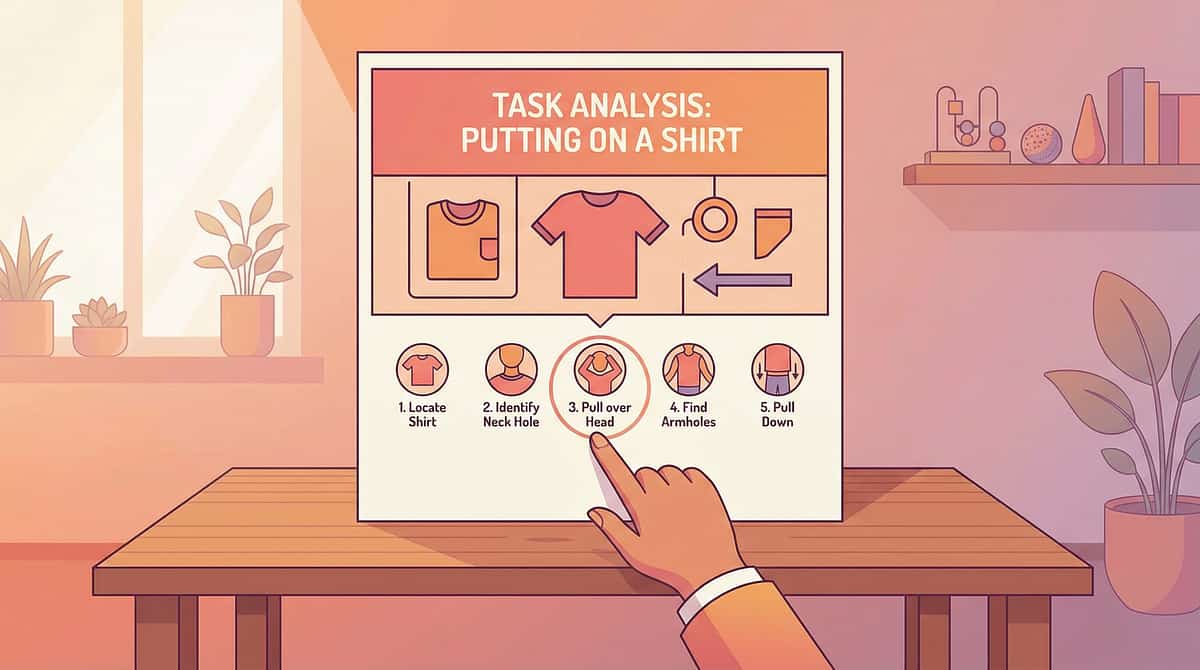 dressing-grooming therapy material