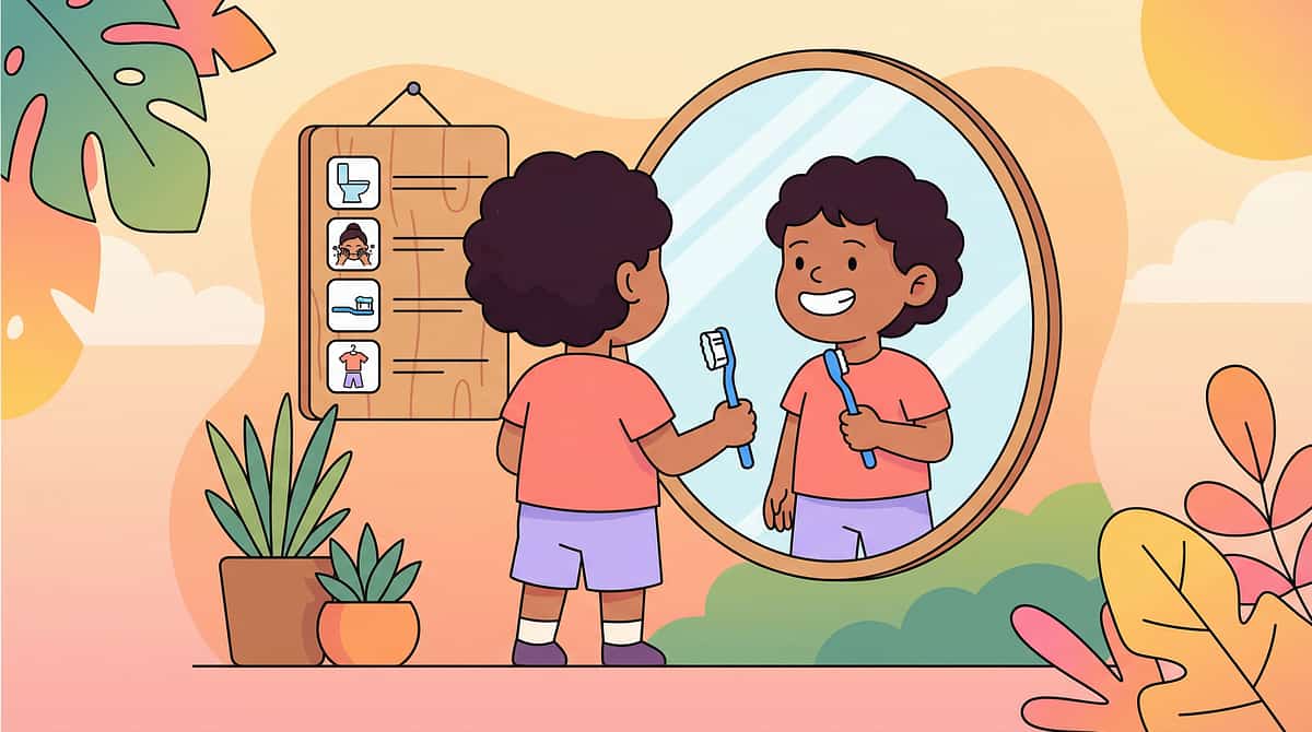 dressing-grooming therapy material