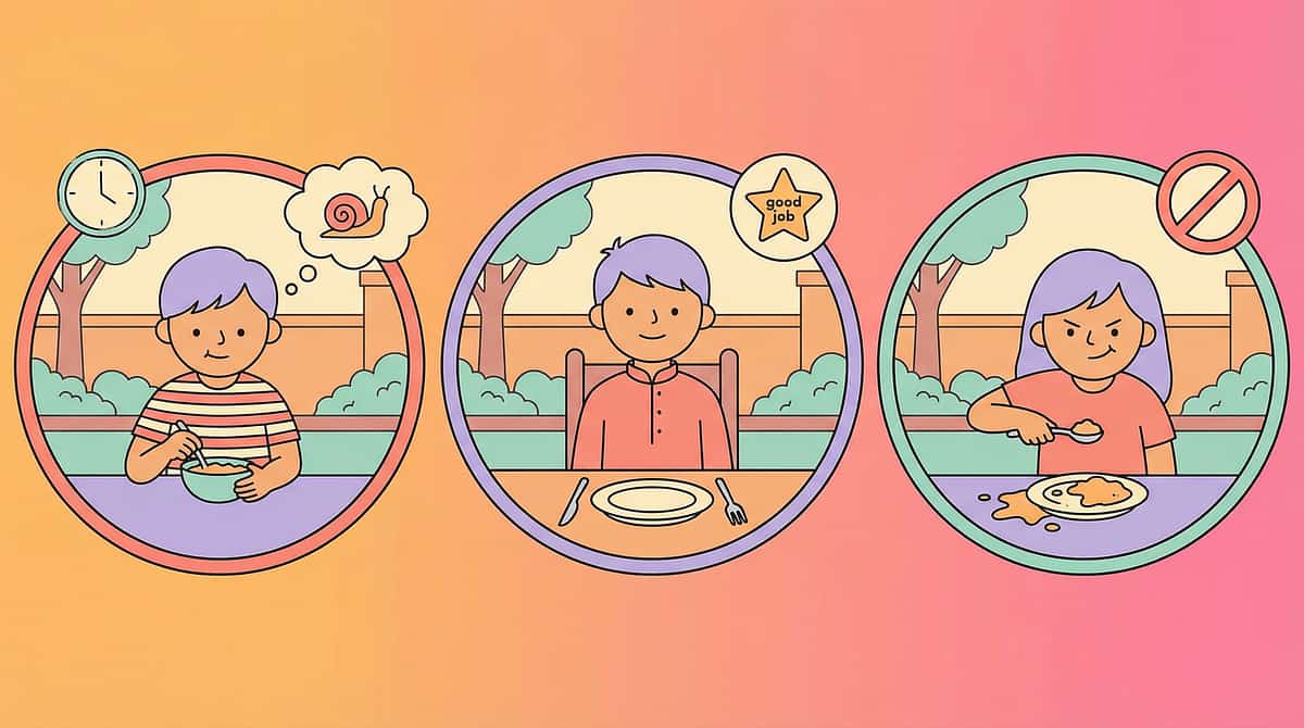 feeding-eating therapy material